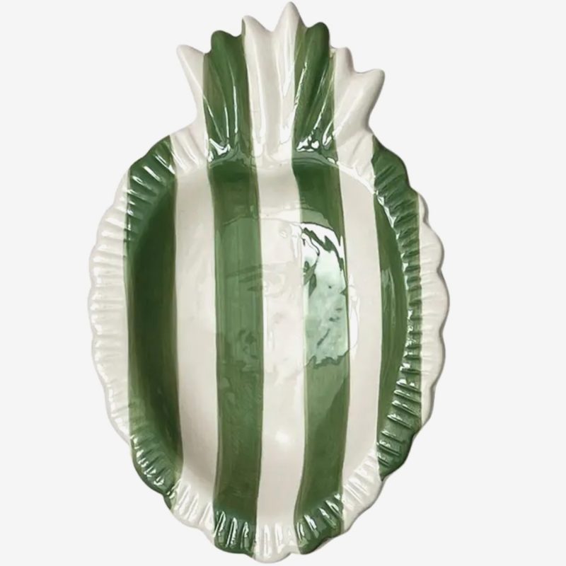 Coupelle Ex-voto stripes vert