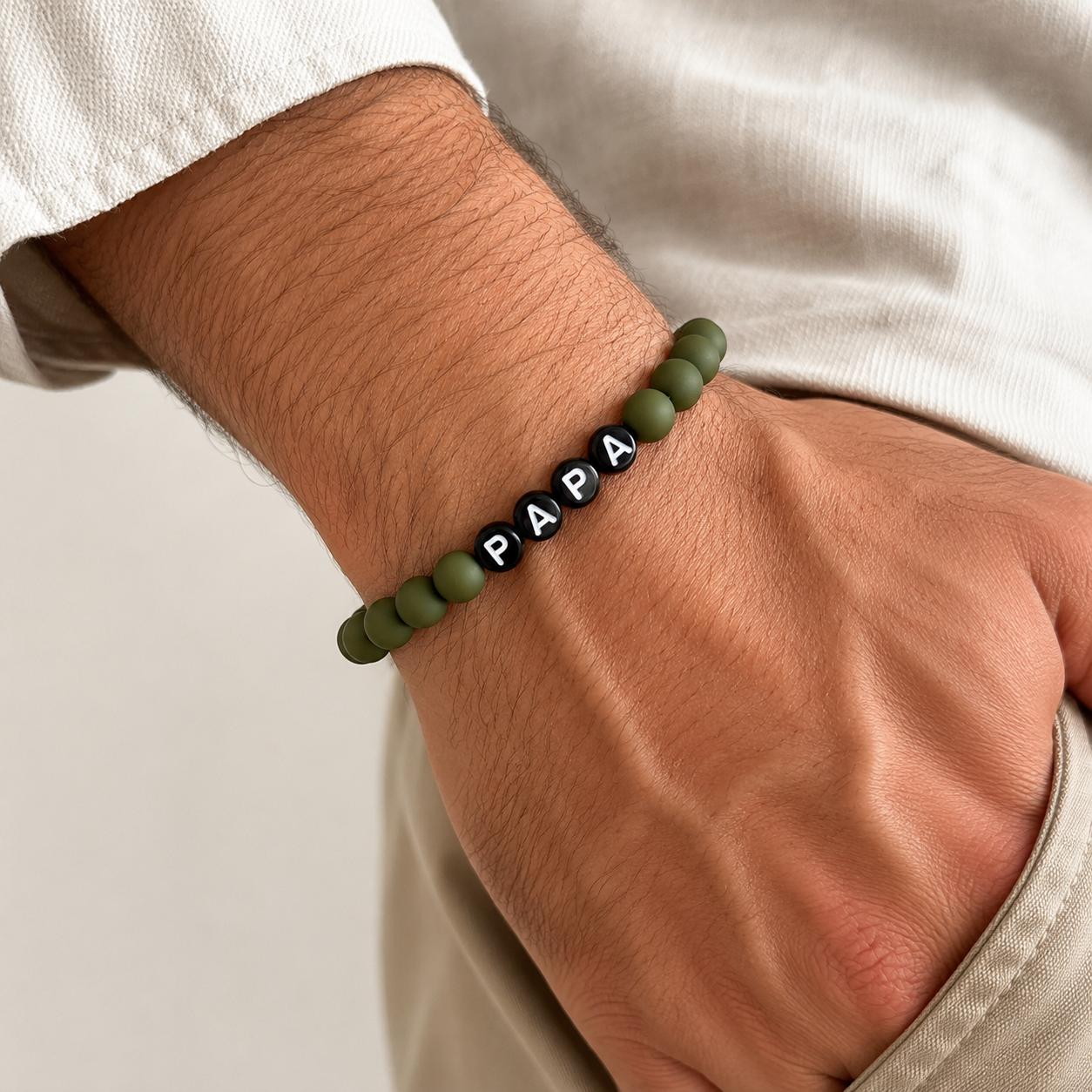 Bracelet Papa kaki – Image 2