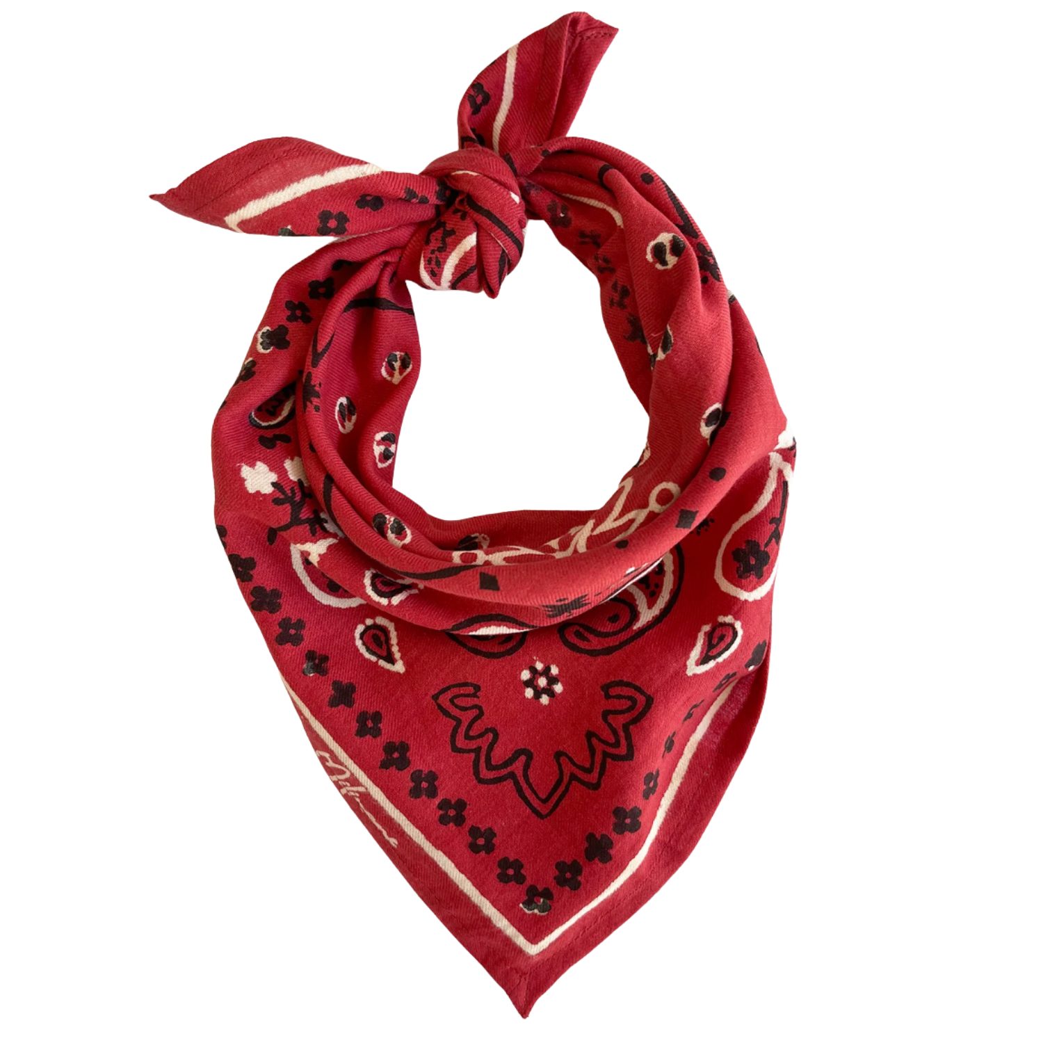 Petit foulard Oscar Bandana red