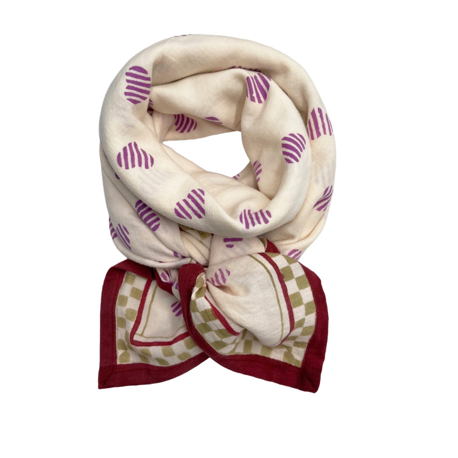 Grand foulard Oscar Sweetheart green