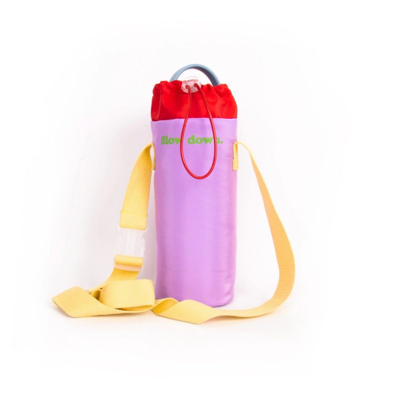 Porte-gourde violet