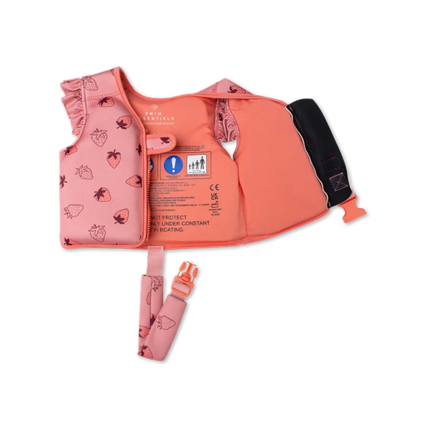 Gilet natation Strawberry 1-2 ans – Image 2