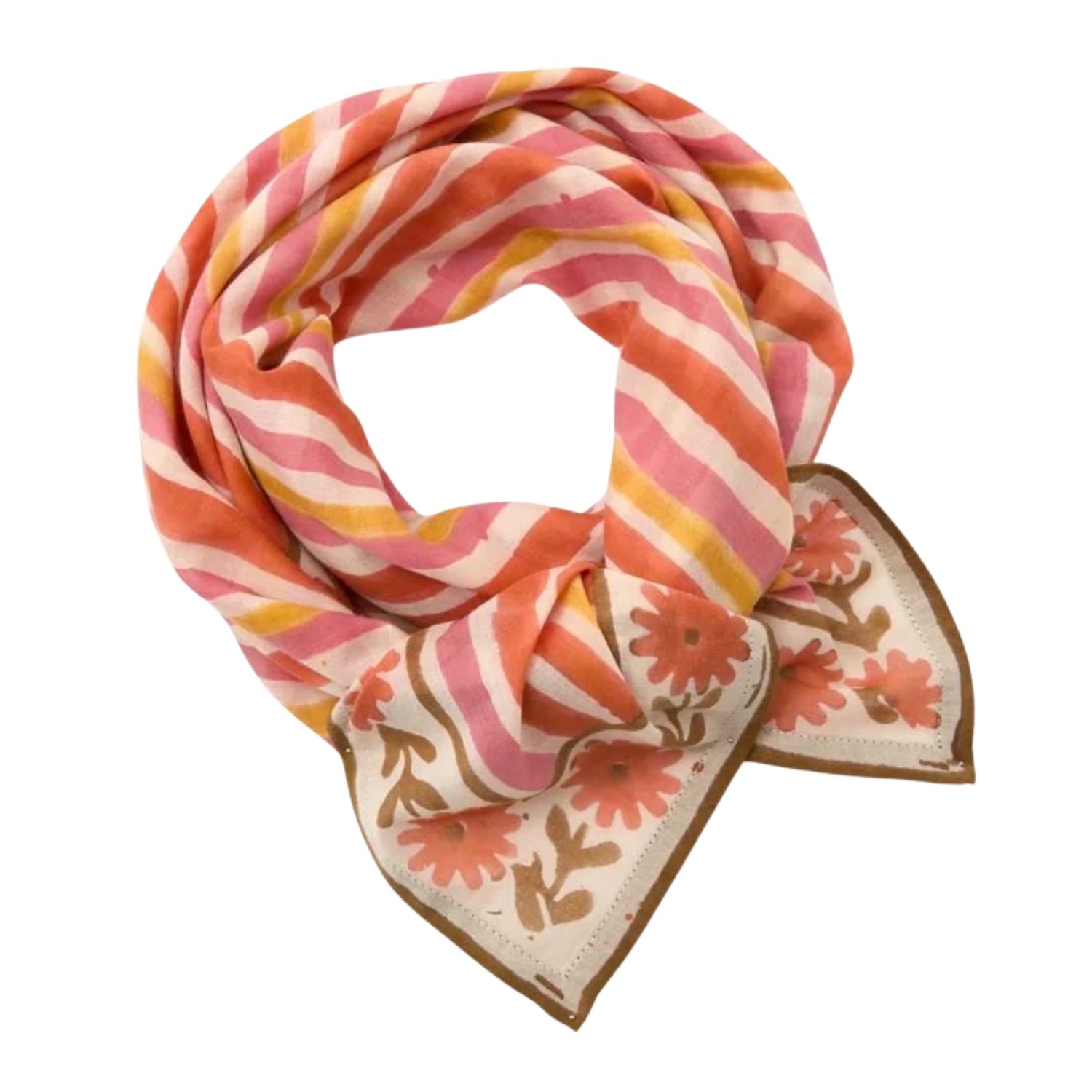 Foulard futa orange