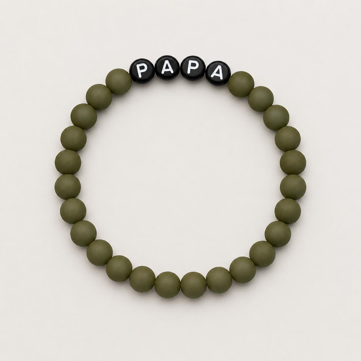 Bracelet Papa kaki