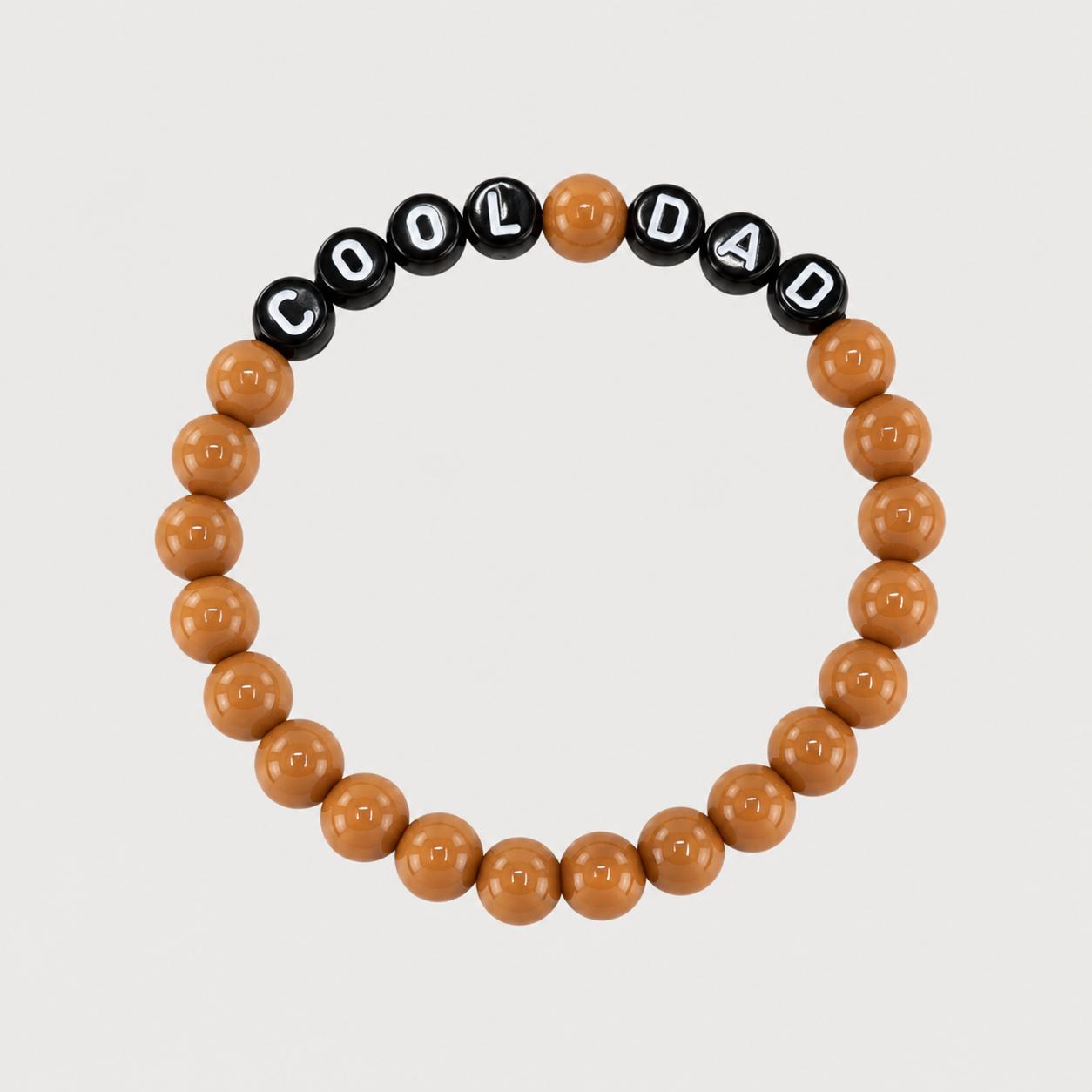 Bracelet Cool Dad marron