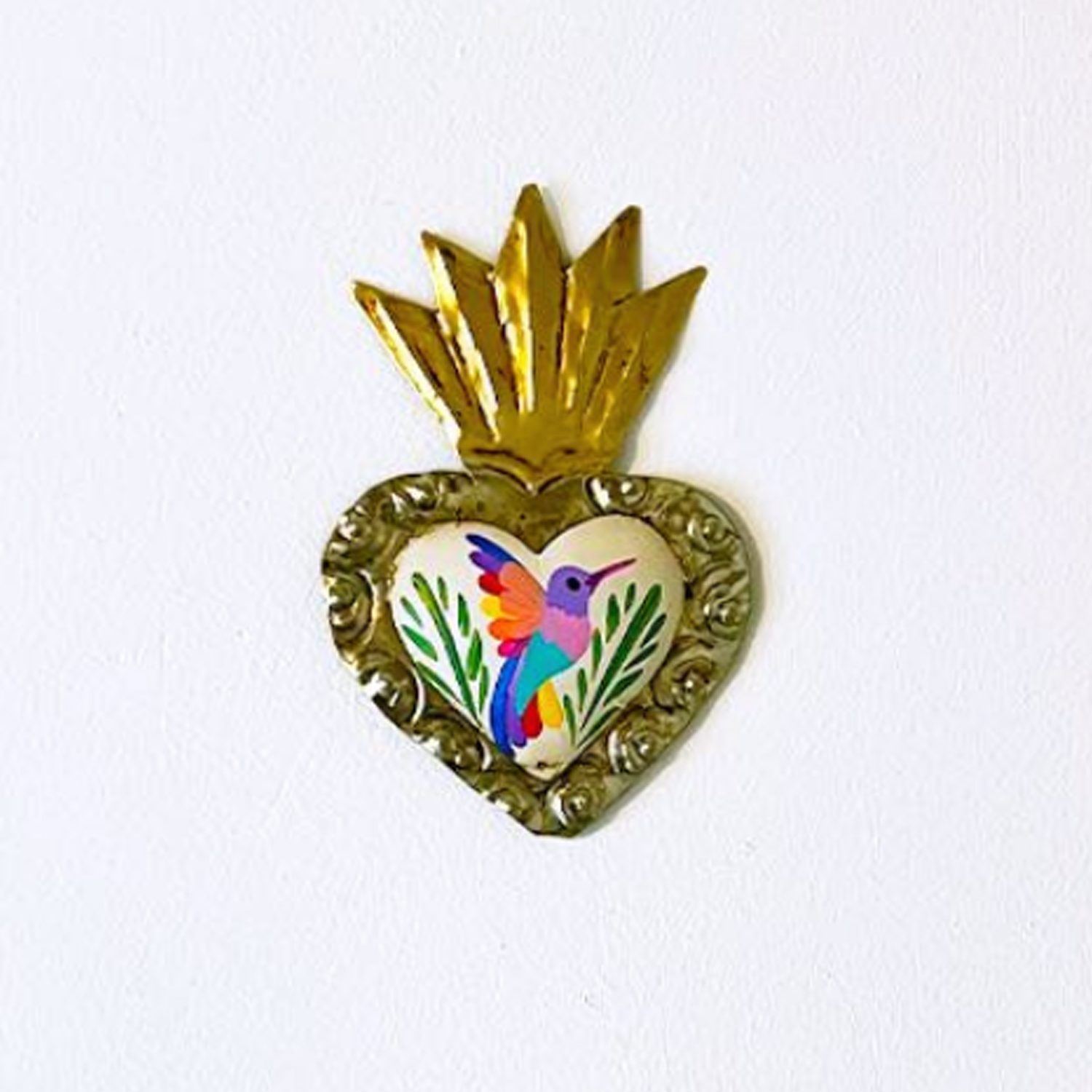 Cœur sacré ex-voto colibri