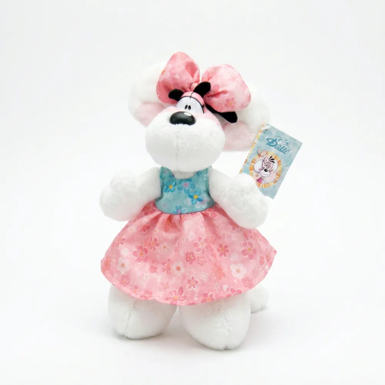 Peluche Diddlina robe fleurie Summer