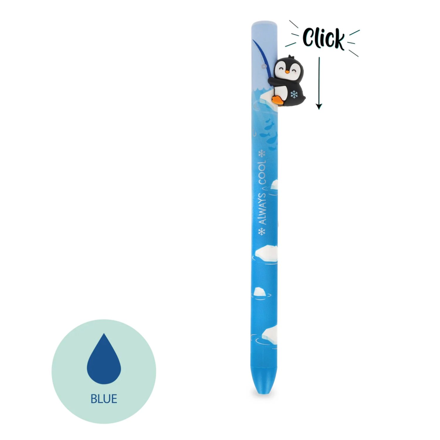 Stylo à bille rétractable Pingouin – Image 2