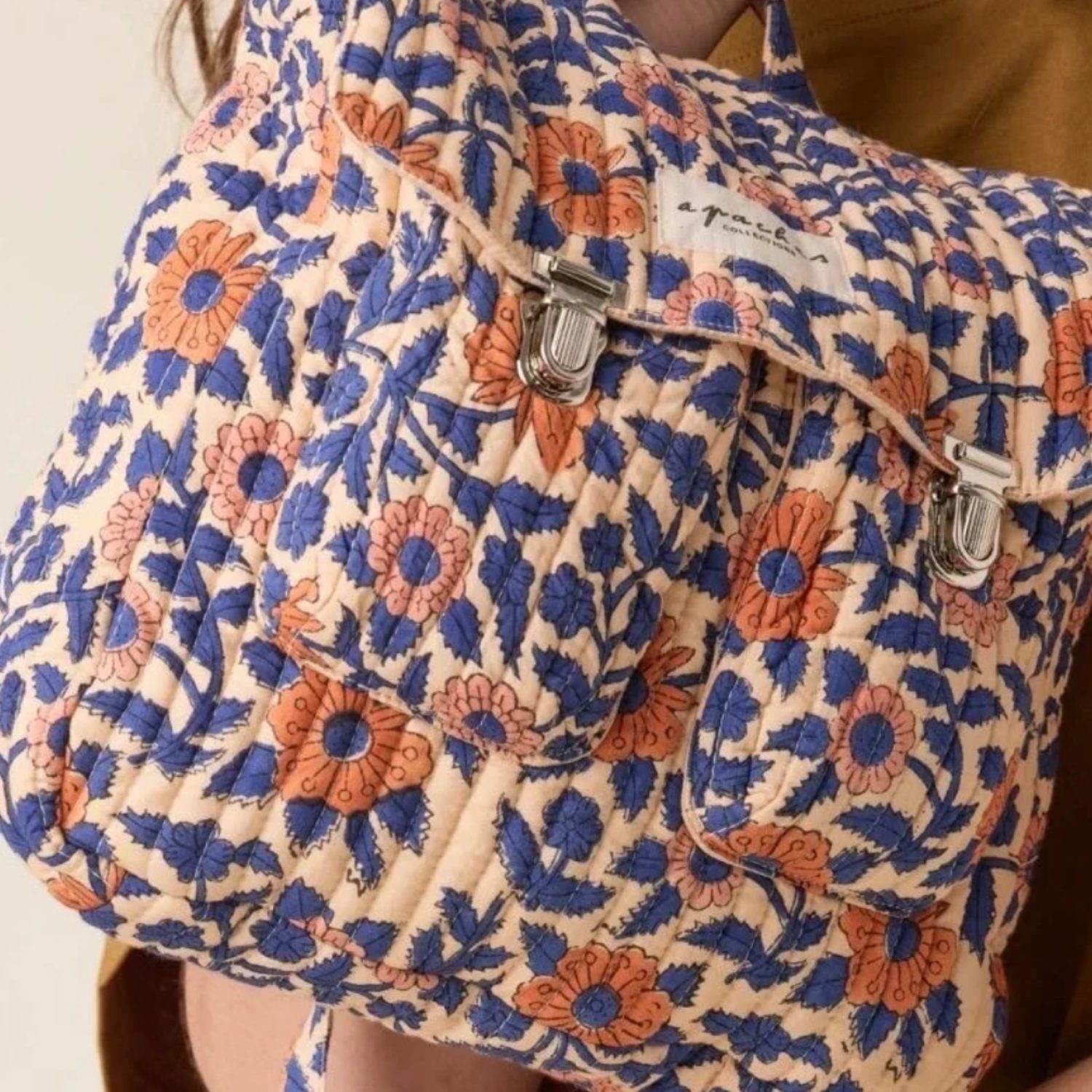 Sac à dos Suji coeur bleu royal – Image 2