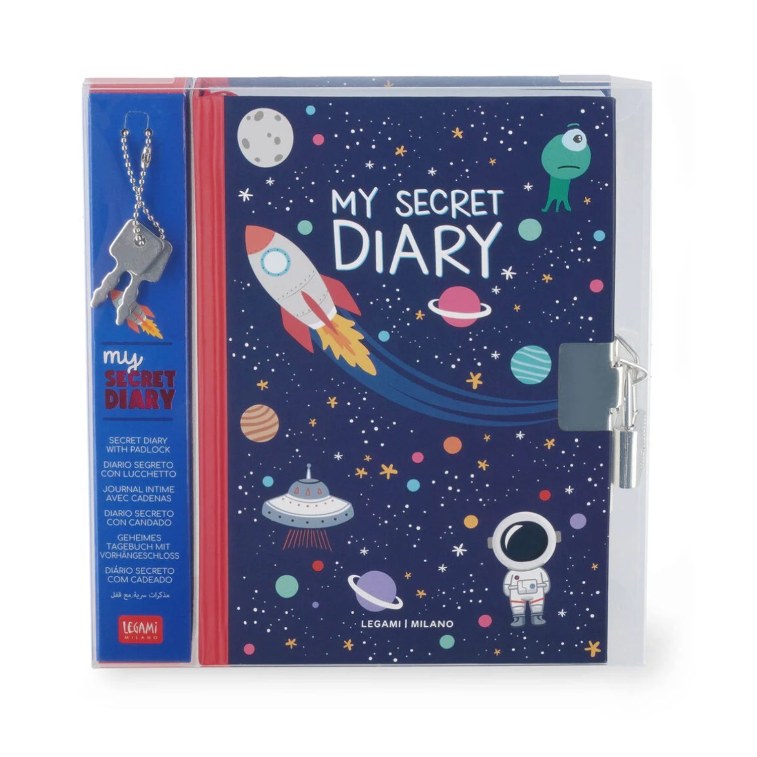 Journal intime avec cadenas Space – Image 3
