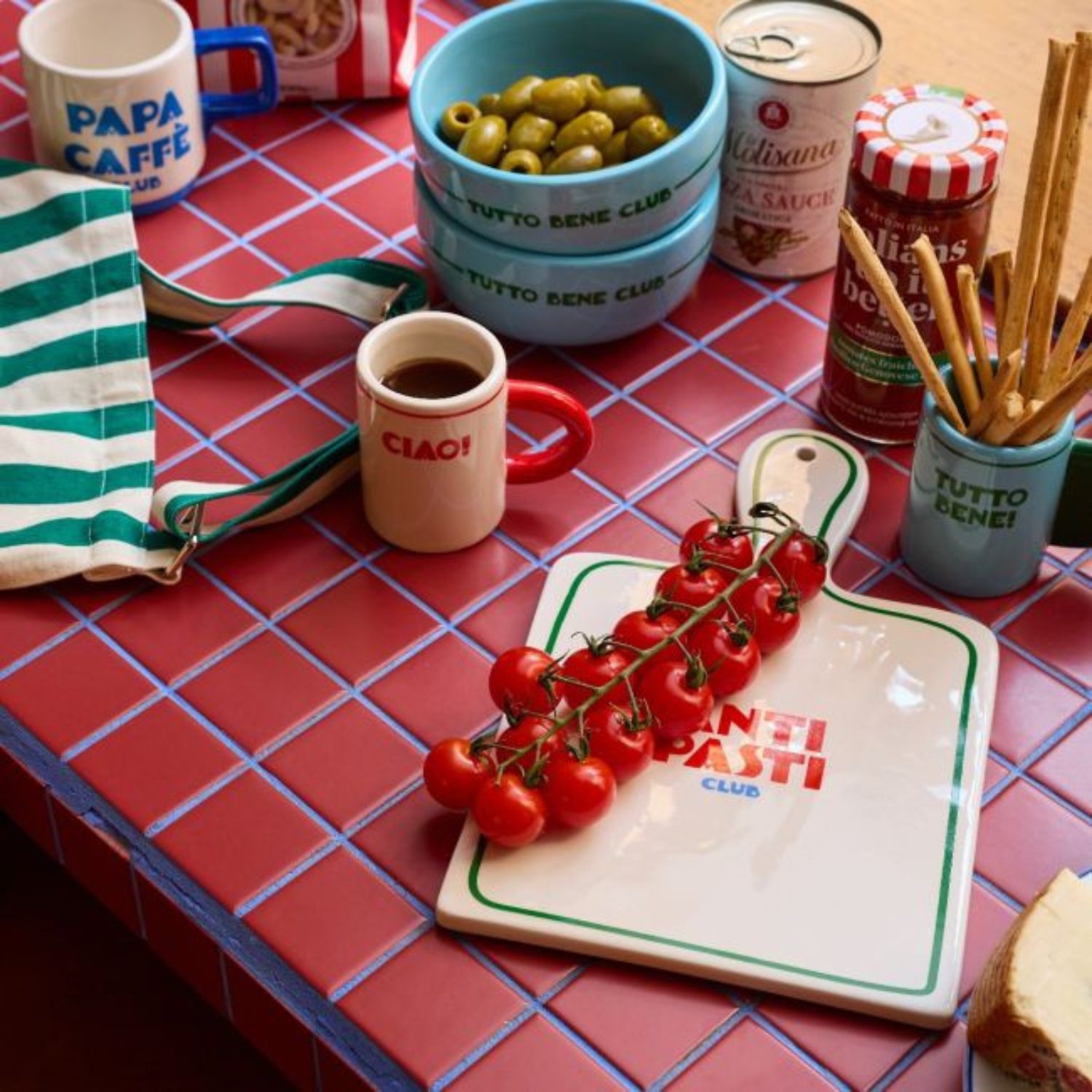 Planche apéro en céramique "Antipasti Club" – Dolce Vita – Image 2