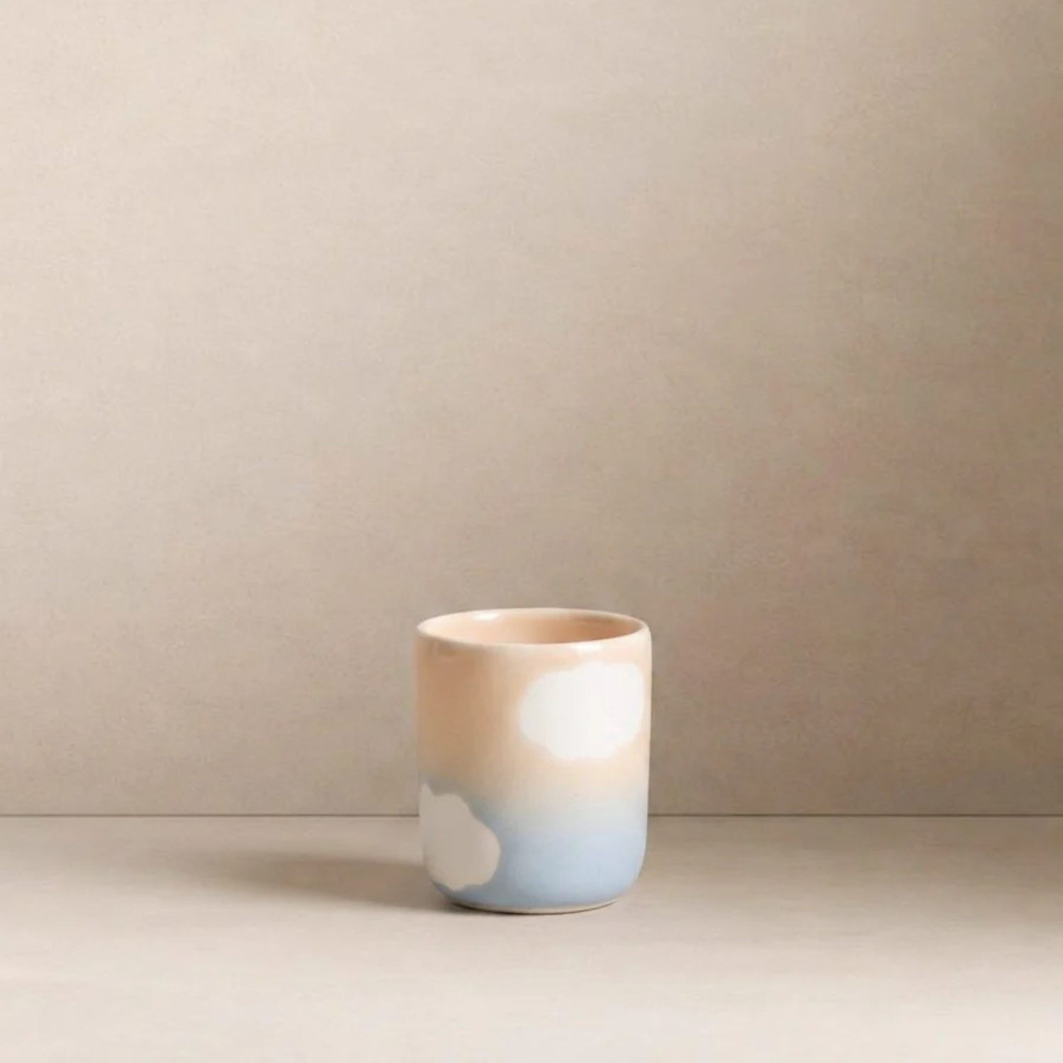 TASSE EXPRESSO NUAGES PÊCHE/BLEU