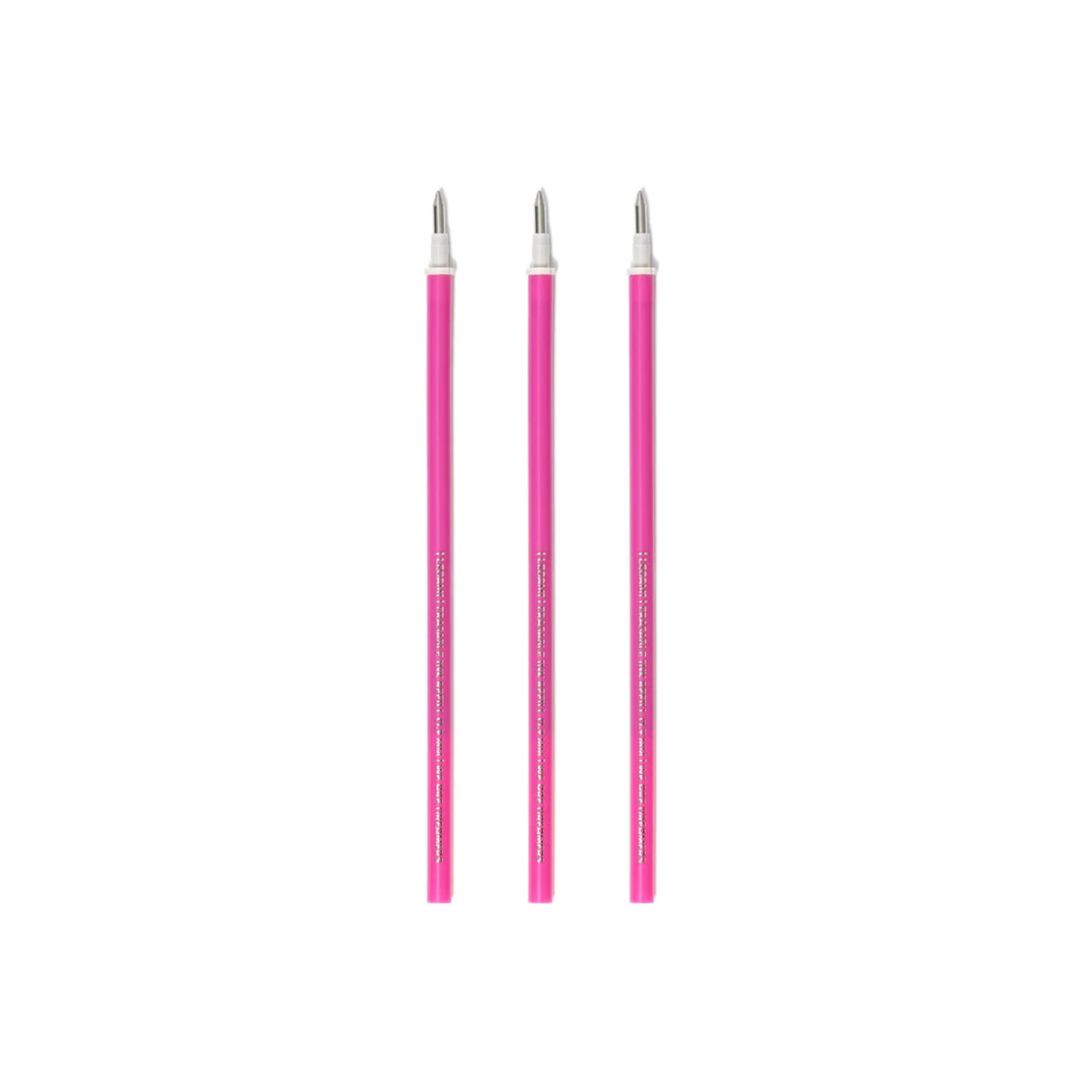 3 recharges stylo effaçable rose – Image 2