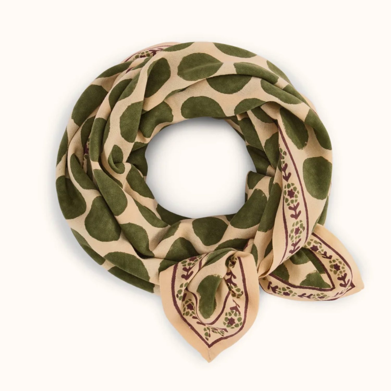 Foulard latika pesos lichen