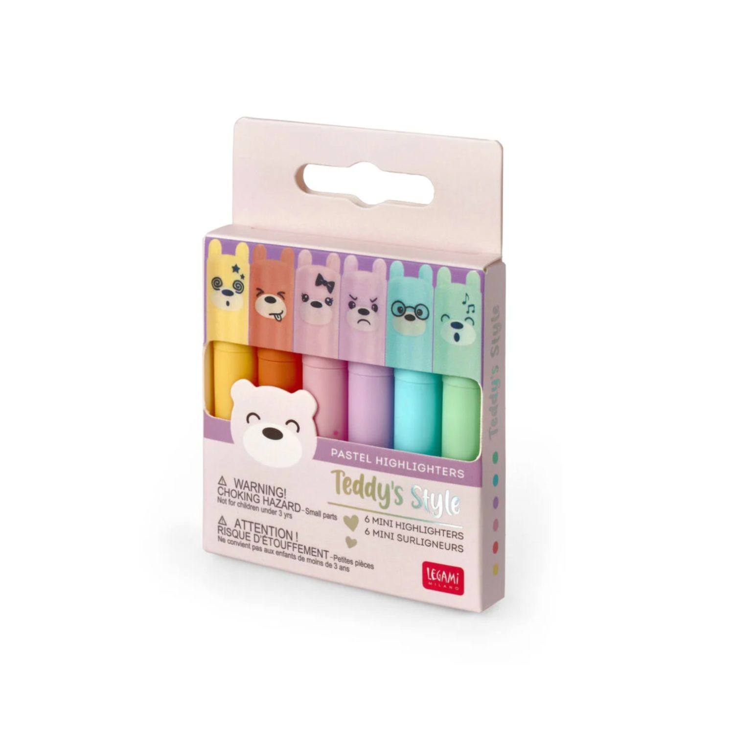 6 mini surligneurs pastel – Image 2