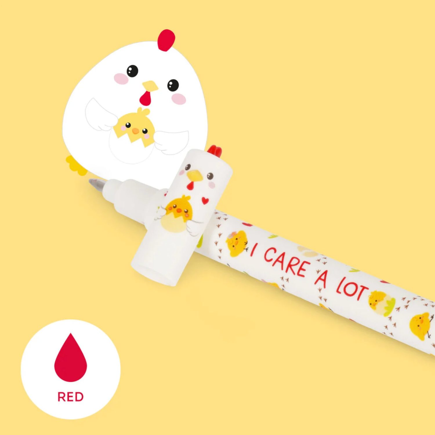 Stylo effaçable Poule – Image 3